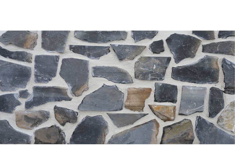 Blue Lias stone cladding